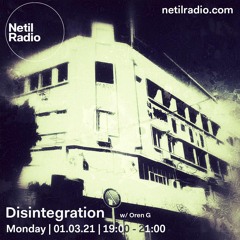 disintegration 1/3 - live in Netil radio