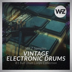 VINTAGE ELECTRONIC DRUMS Samplepack - WFZ Samples
