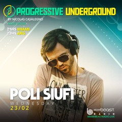 Dj Set Poli Siufi - Progressive Underground Miami Radio Show