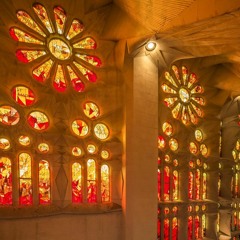 Rose Colored Stained Glass Windows