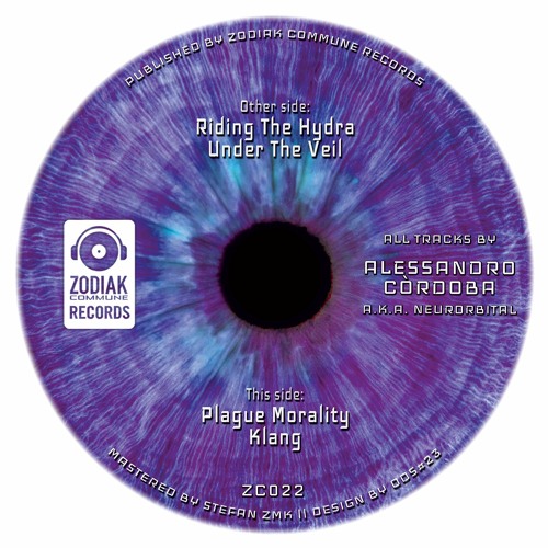 ZC022 - Alessandro Còrdoba - Klang - Purple Eye EP - Zodiak Commune Records