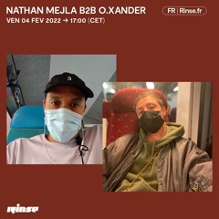 Nathan Melja B2B O.Xander - 04 Février 2022