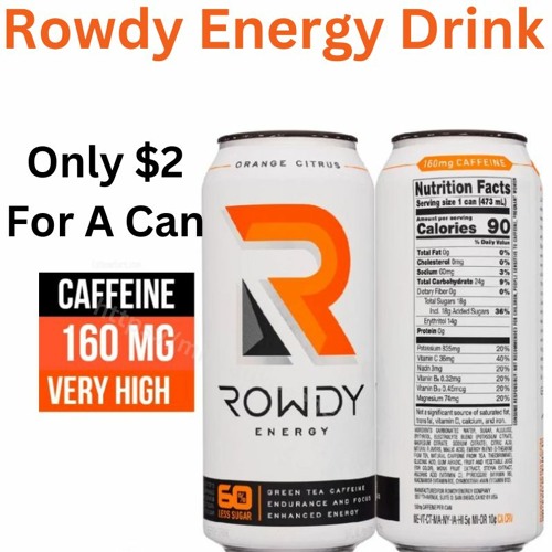 Stream Rowdy Energy Drink 16oz ReviewIs Rowdy Energy Bad? from