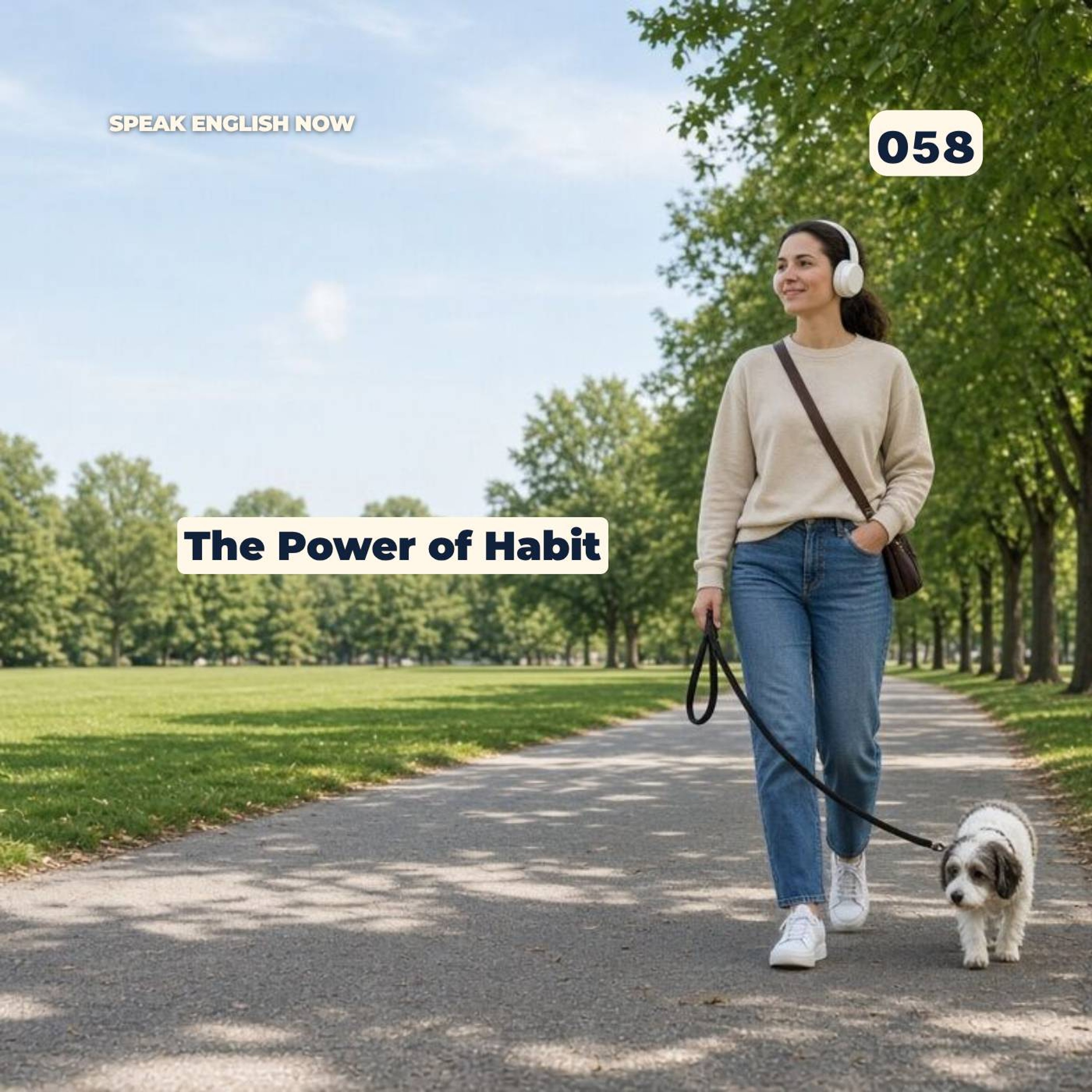 #058 Learn English Daily - The Power of Habit episode artwork