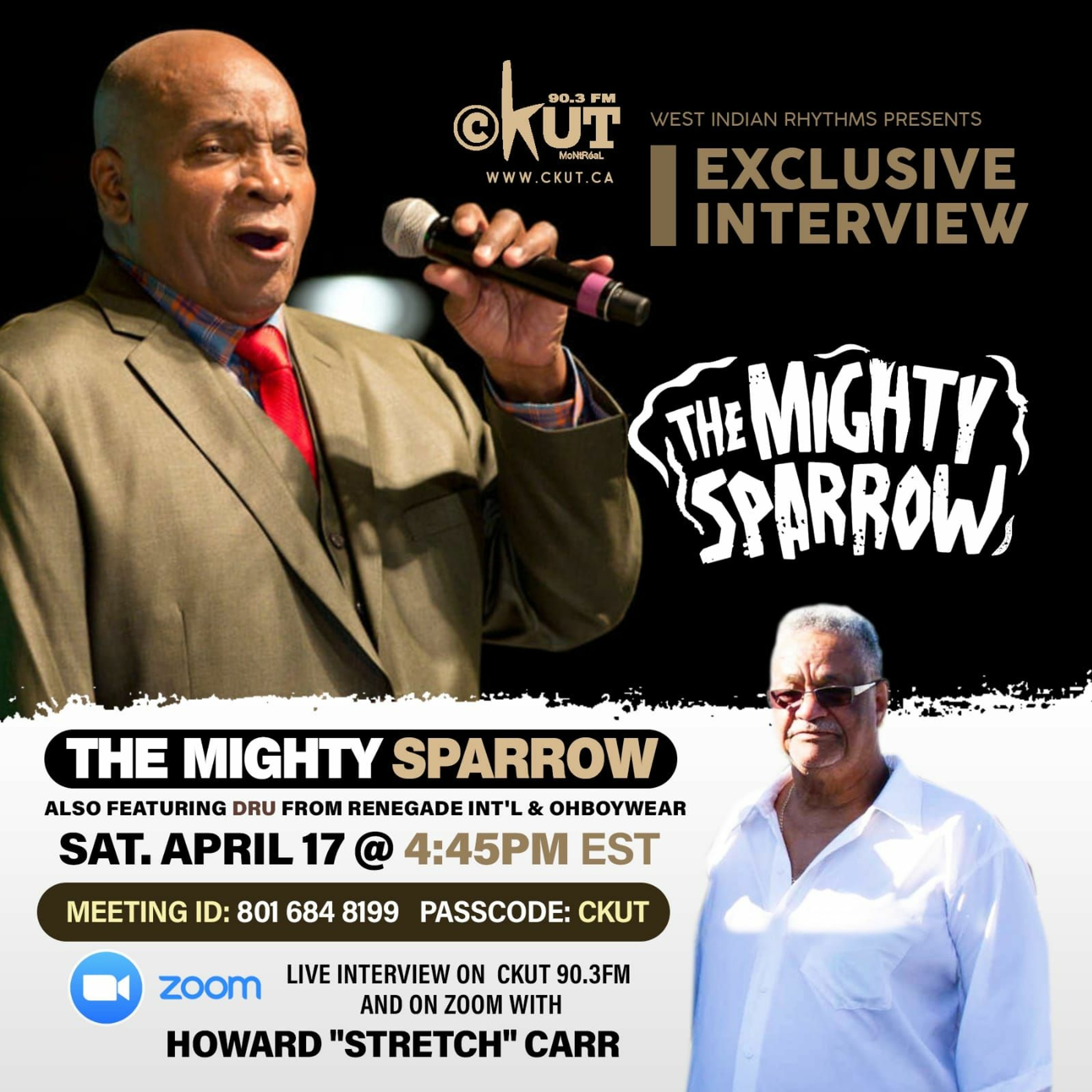 Interview with The Mighty Sparrow episode artwork