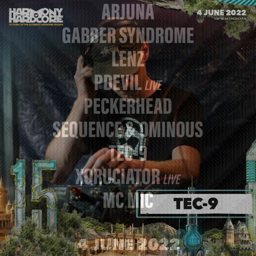 Tec-9 @ 15 years of Harmony of Hardcore Festival 2022, The Frantic Freak zone
