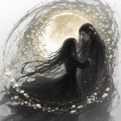 Silhouette dans la nuit