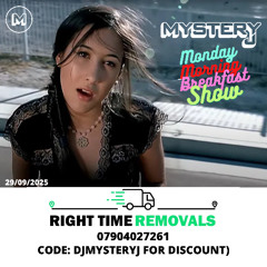 bookdjmysteryj@outlook.com - Monday Morning Breakfast Show 108 - @DJMYSTERYJ