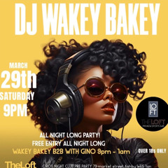 Wakey & Gino AKA Techno-Notice @ The Loft 29.03.25 House vibes