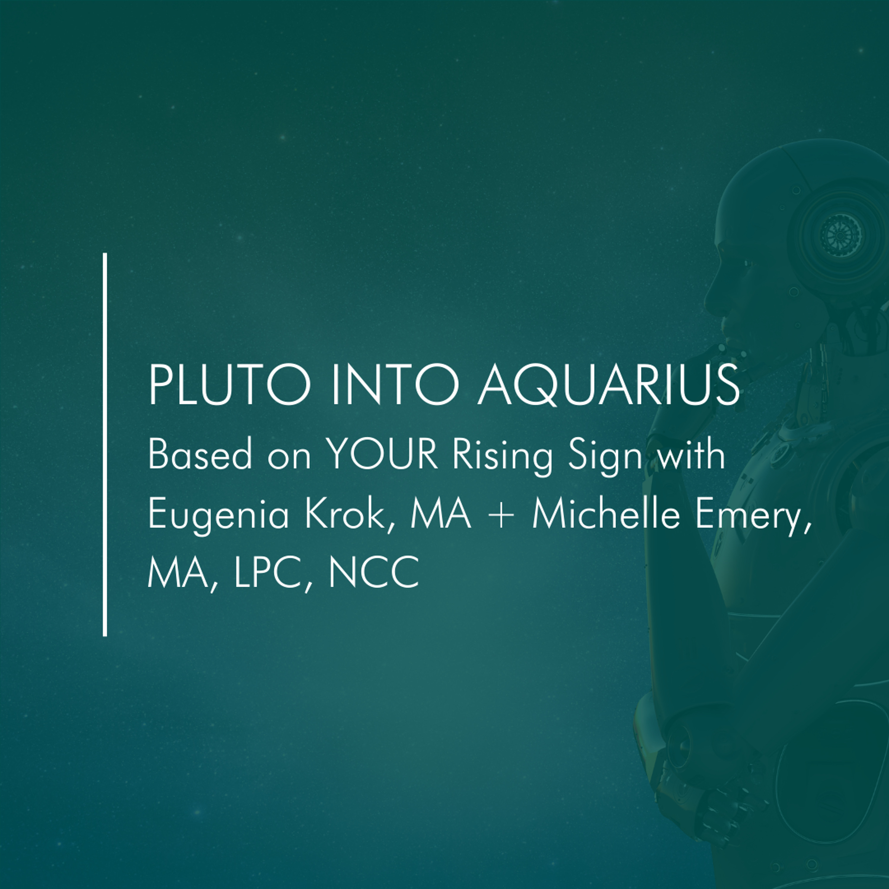 Accessible Astrology with Psychotherapist + Astrologer Eugenia Krok, MA