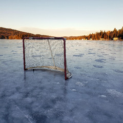 Le lac glacé de Chicoutimi