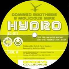 DB Classic - Domingo Brothers & Malicious Mike  – Hydro  2001 logo side