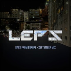 Back From Europe - September Mix