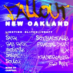 Fractal Drip DJ set NYE 2024-2025 sonic provisions' stage