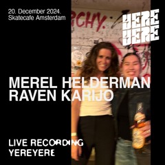 Merel Helderman b2b Raven Karijo at Skatecafe Amsterdam 20 December 2024