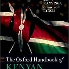 ( nYw ) The Oxford Handbook of Kenyan Politics (Oxford Handbooks) by Nic Cheeseman,Karuti Kanyinga,G