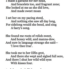 459 La Belle Dame sans Merci: a Ballad by John Keats