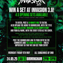 DNB Collective: The Invasion 3.0 DJ COMPETITION - WHITZ