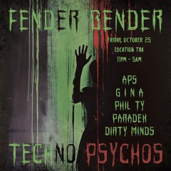 PHIL TY live at Fender Bender: Techno Psychos 25-10-2024