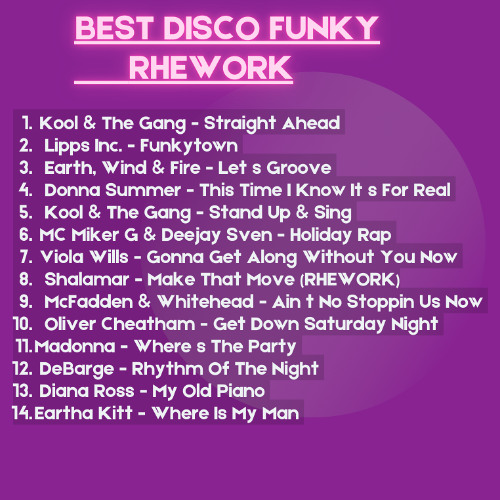 BEST DISC/FUNKY RHEWORK