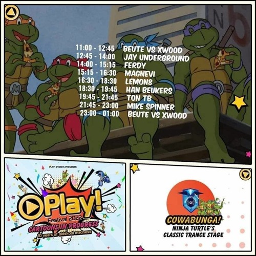 Legacy Of Trance Recordings At Play! Festival 2022, Cartoons In Progress