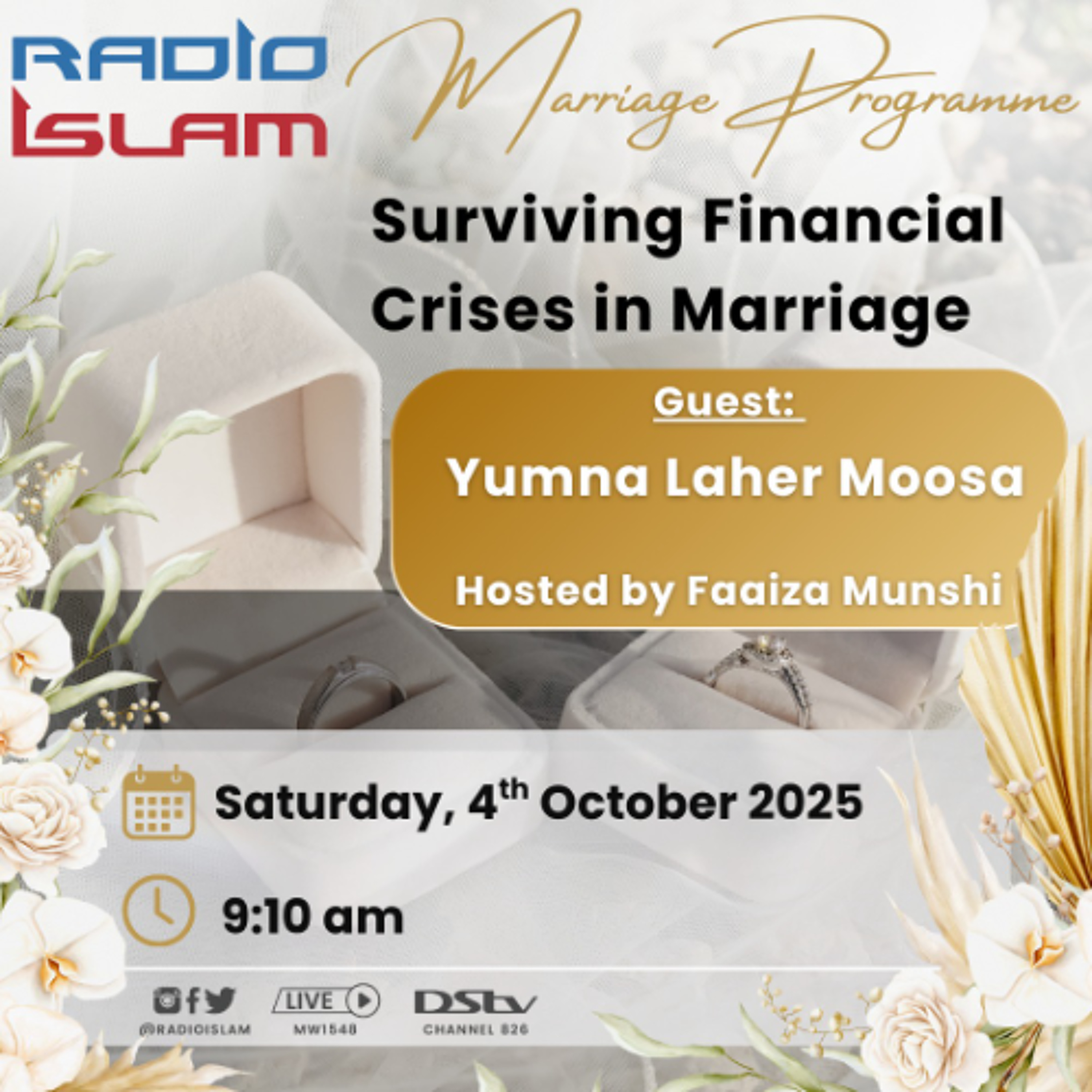 Marriage Programme: Surviving Financial Crises in Marriage