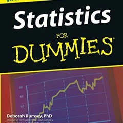 DOWNLOAD PDF Statistics For Dummies