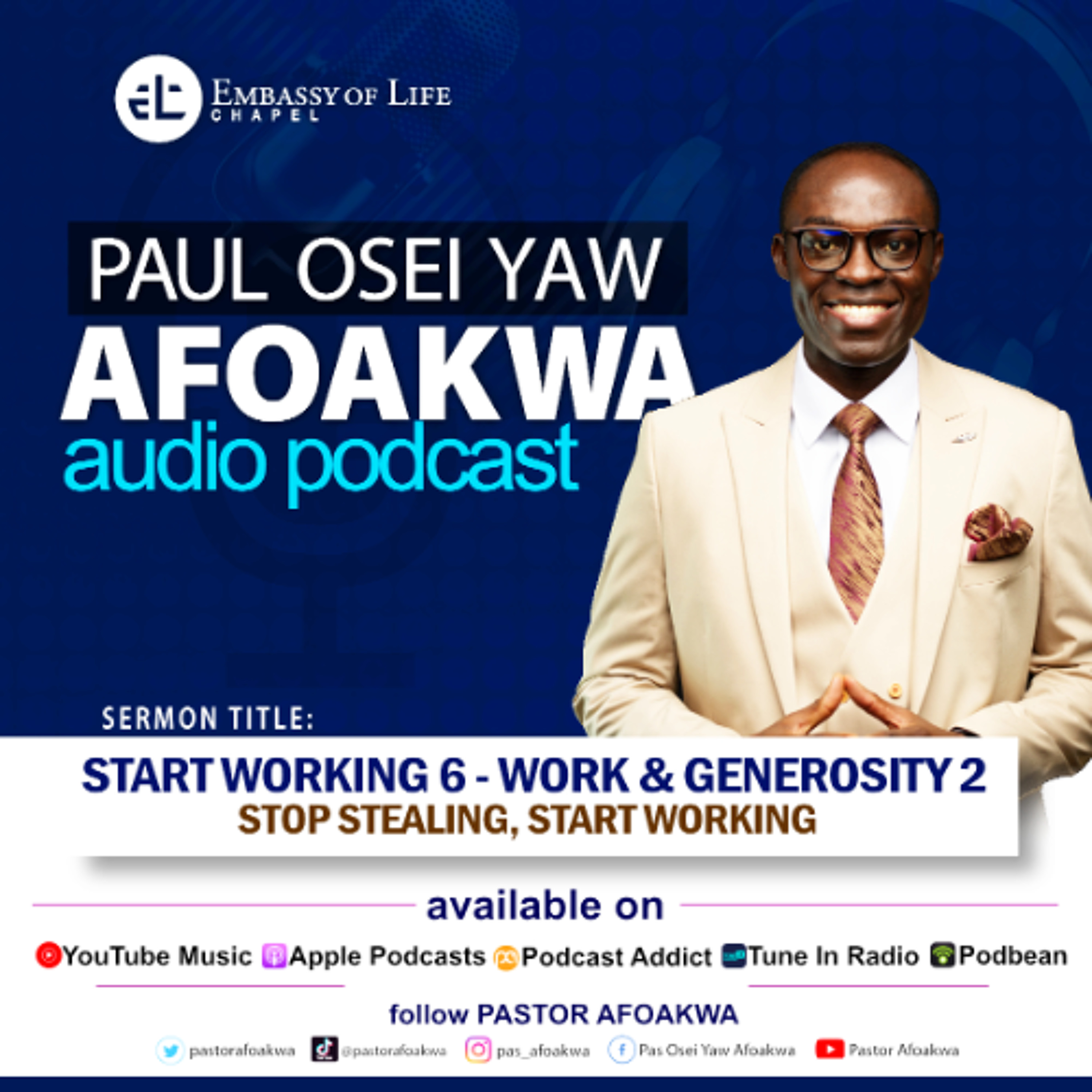 Start Working 6 - Work & Generosity 2- Stop Stealing, Start working(16.11.25) episode artwork