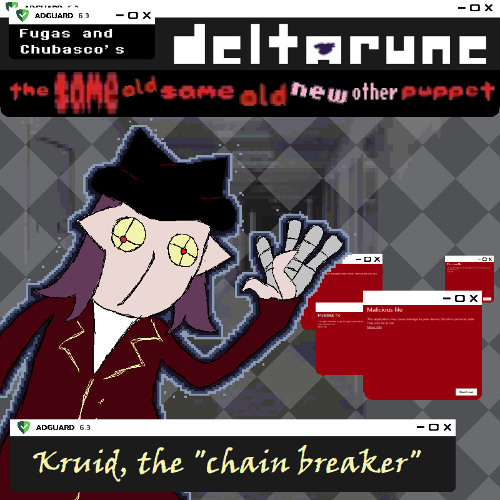 [Strawberry Jam] Kruid, the "chain breaker" [Deltarune; the Same Old, Same Old, New Other Puppet]