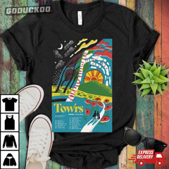 Tow'rs Spring Tour 2024 Poster T-Shirt