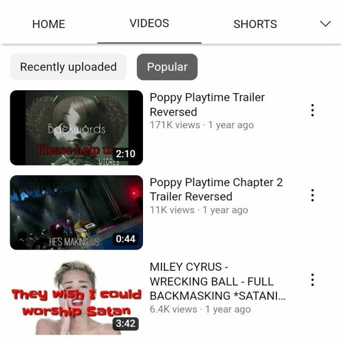 Stream MY LITTLE PONY THEME SONG BACKWARDS FULL BACKMASKING _SATANIC