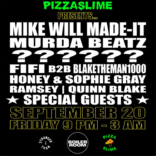 Benny Blanco | Boiler Rooom LA: Pizza Slime