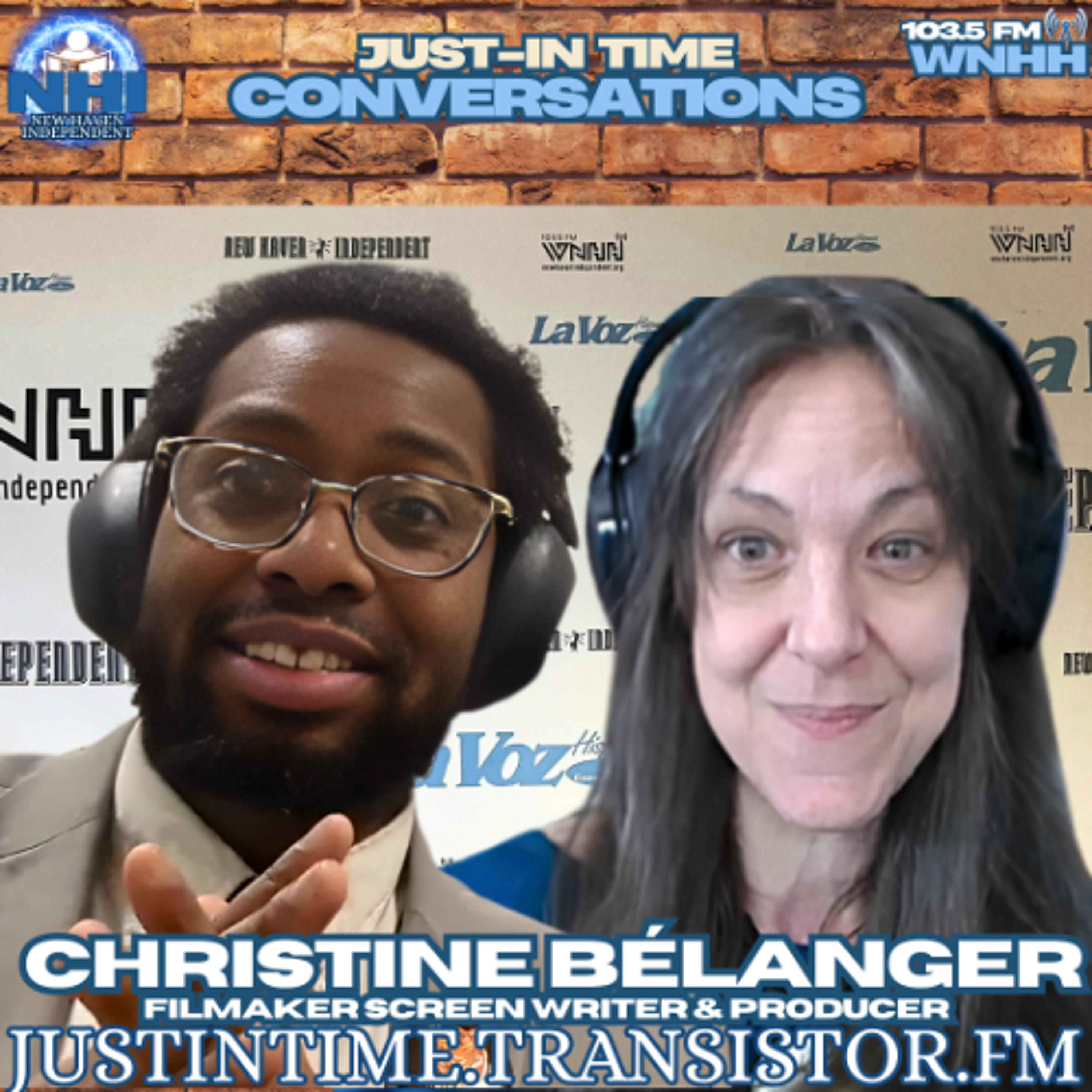 Just-In Time Conversations: Christine Bélanger, Filmmaker Screenwriter & Producer episode artwork