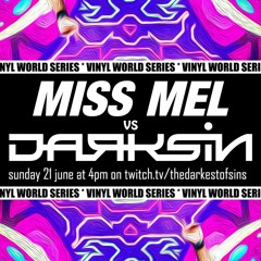 VINYL WORLD SERIES RND 3 // MISS MEL vs DARK SIN // CLASSIC HARDSTYLE