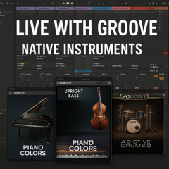 Grand Bechstein Jam – Upright Bass & Groove Drums Live