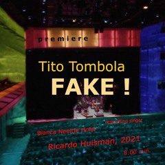 Tito Tombola, Deep Fake World Premiere In Muziekgebouw, Amsterdam