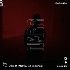 Joni K (Abstrakce Records) 10/01/25