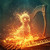 Artwork for 138 — just a dude with a fake harp.