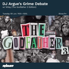 DJ Argue’s Grime Debate with Wiley (The Godfather 3 Edition) - 9 June 2020