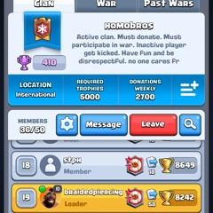 join my clan on clash royale