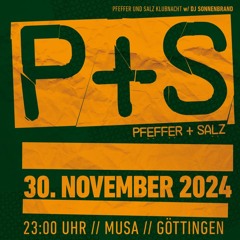 P+S Klubnacht w/ Dj Sonnenbrand - Dj Guentz