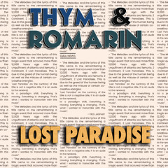 Thym & Romarin - Lost Paradise (Radio Edit)