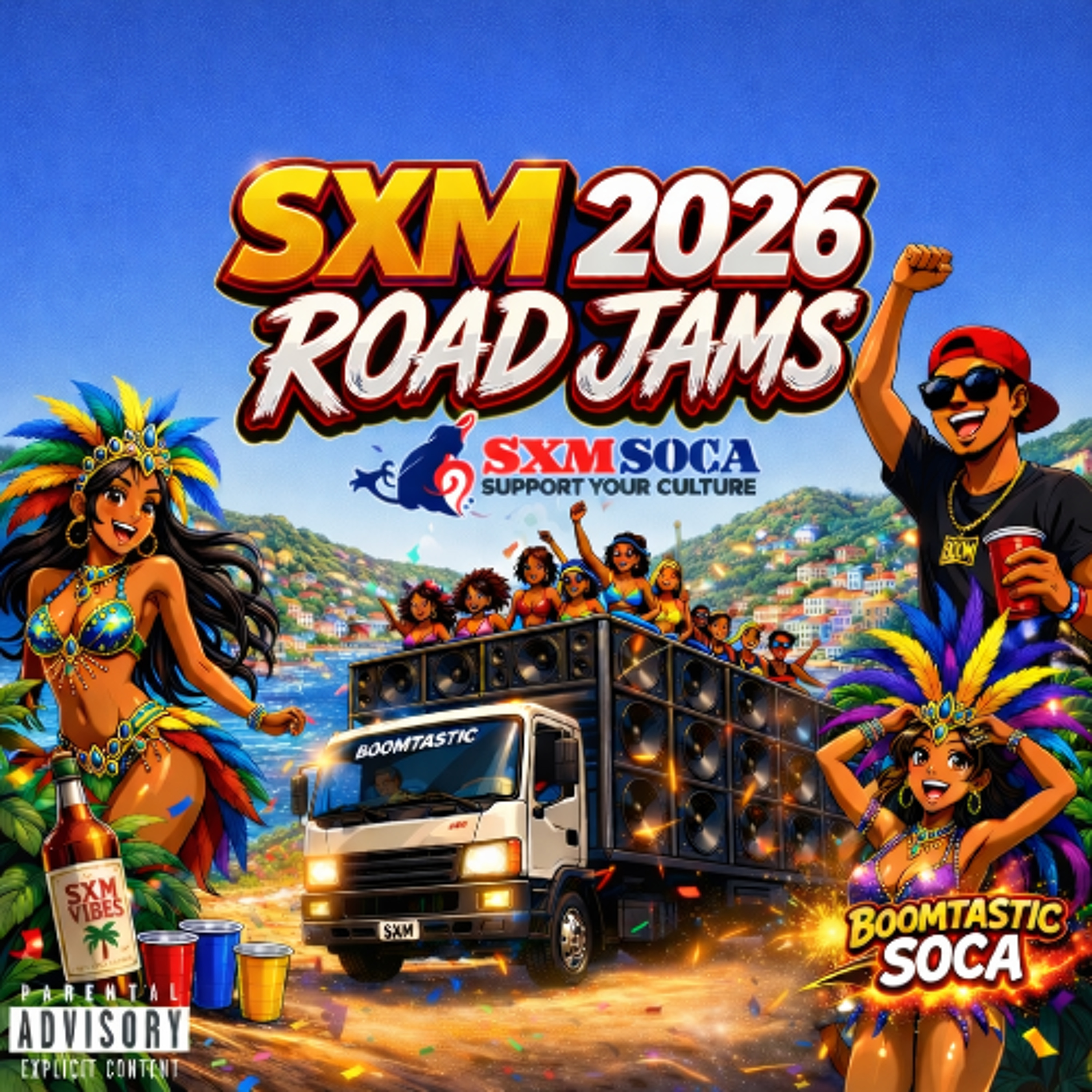 SXM ROAD JAMS 2026 (100% LOCAL) (SEMI CLEAN) episode artwork