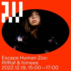Escape Human Zoo @Radio vilnius 2022.12.19