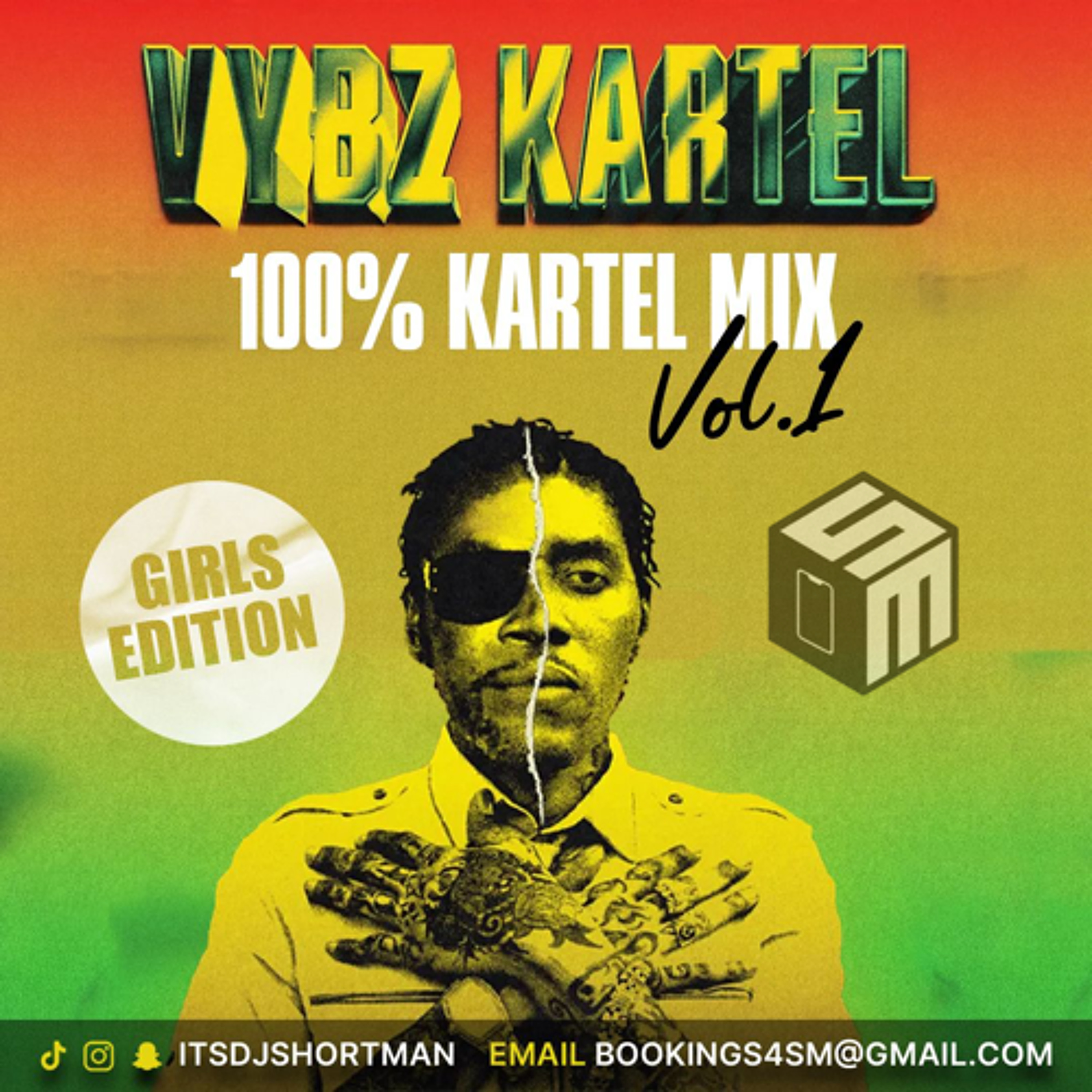 100% VYBZ KARTEL | Best of  VYBZ KARTEL Mix 2026 | Mixed by ItsDJShortman episode artwork