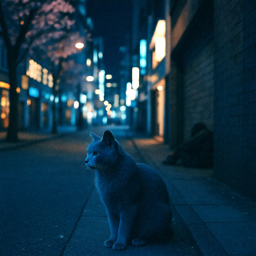 青猫 -The Blue Cat-