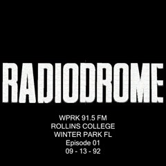 Radiodrome Episode 01   09 - 13 - 92