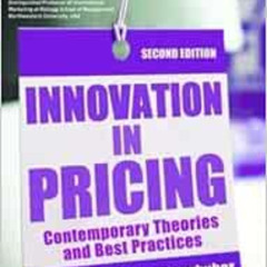 Read EPUB 🖌️ Innovation in Pricing: Contemporary Theories and Best Practices by Andr