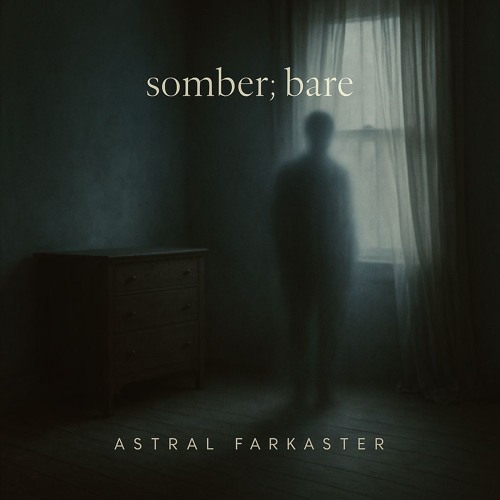 somber; bare