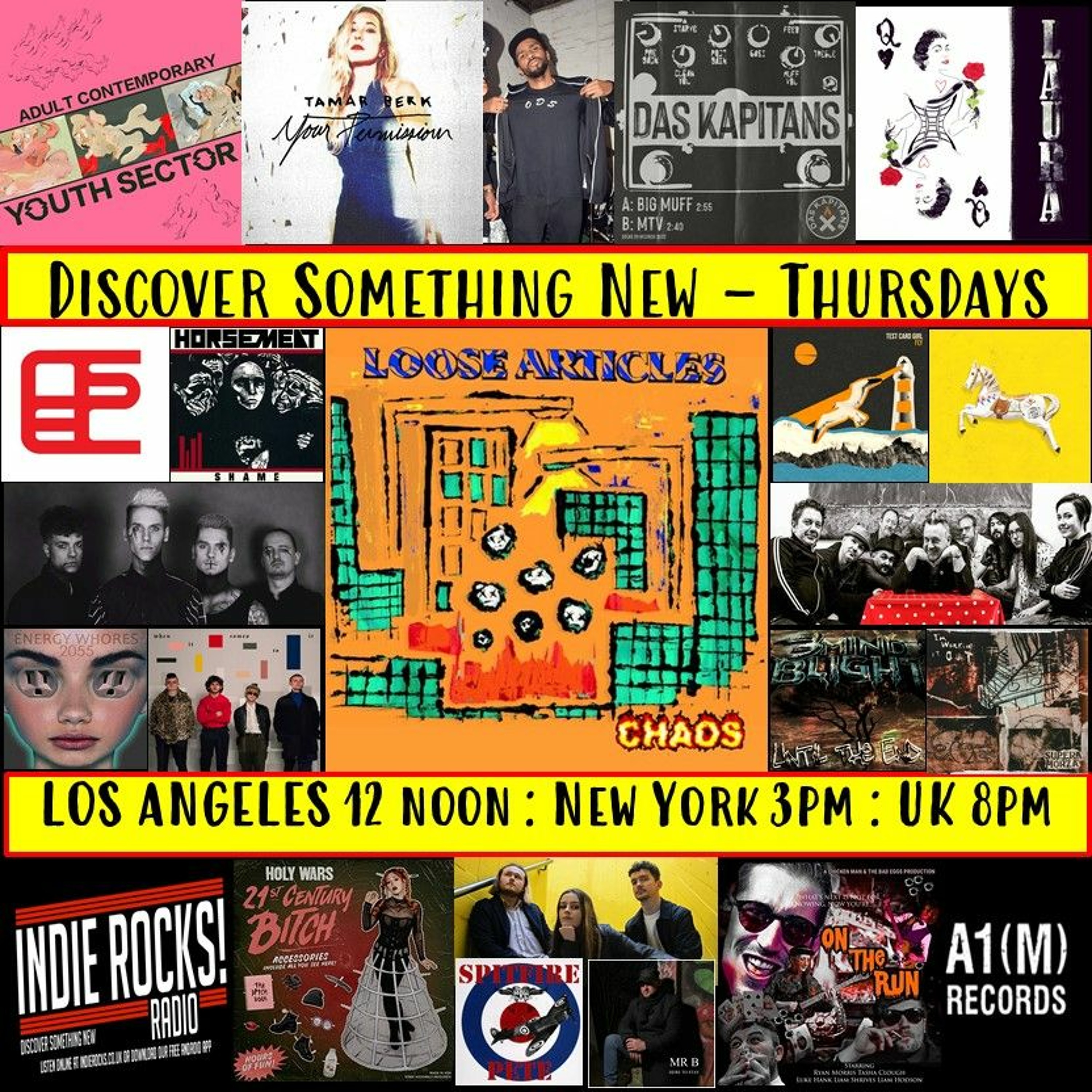 A1M new Music Show - Discover New Music - Indie Rocks Radio